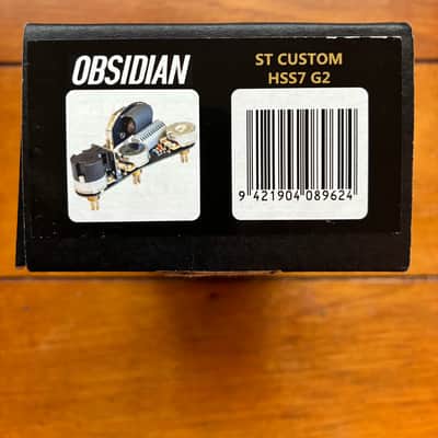 Obsidian Custom 7-Way / Gilmour Mod For Strat® Gen 2 2026 image 4