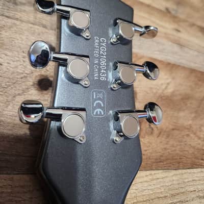Gretsch G5260 Electromatic Jet Baritone with V-Stoptail 2020 - Present - London Grey image 16