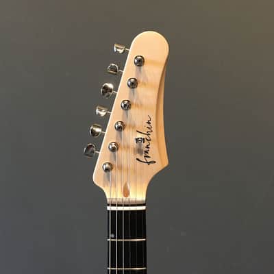 Made to Order - FRANCHIN Mercury guitar Glossy METALLIC LEAF (Gold/Silver/Copper) Stratocaster-Strat-S-Style Made in Italy image 6