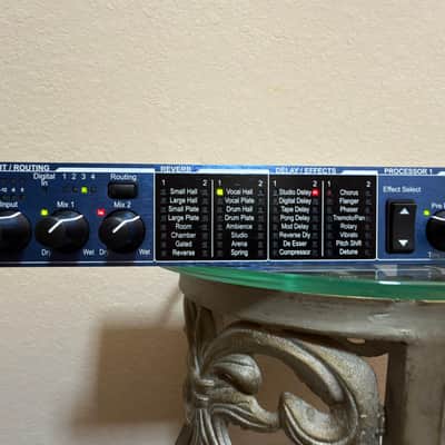 Lexicon MX200 Dual Reverb Effects Processor 2010s - Black/Blue; MINT CONDITION [SCROLL DOWN FOR GREAT SAMPLE VIDEO] image 3