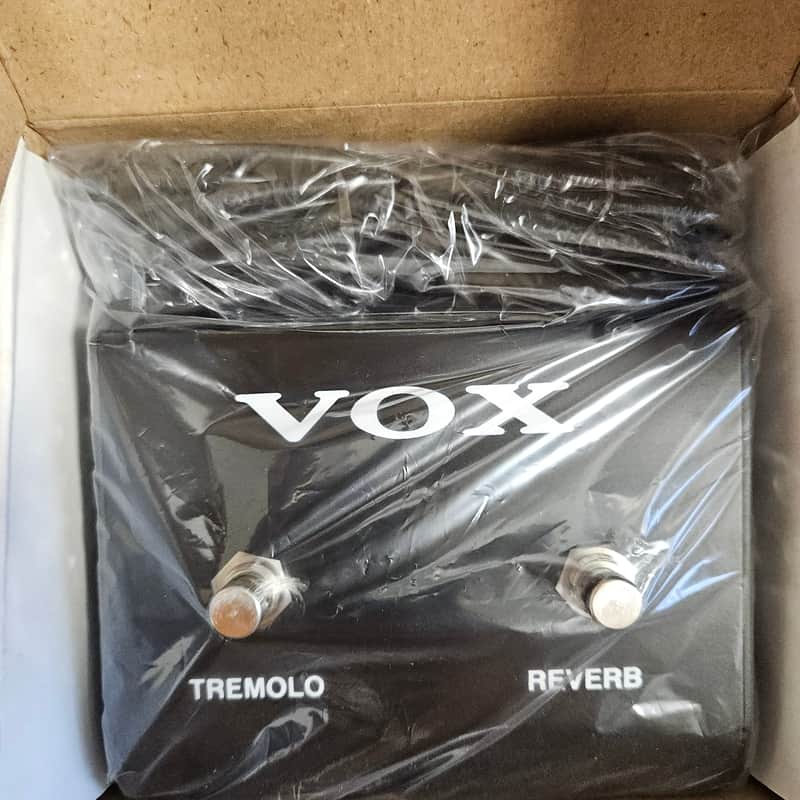Vox Tremolo Reverb dual footswitch 2-way footswitch no LED image 1