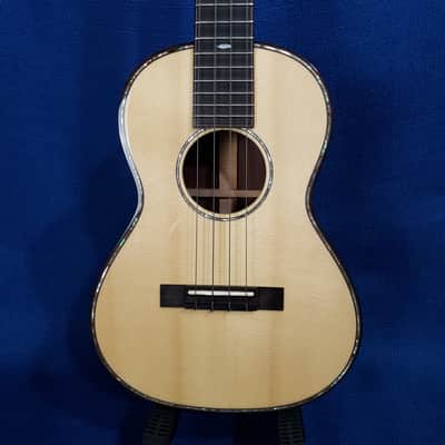 Mims Ukes:  Martin Tenor Custom Shop All Solid Italian Alpine Spruce / Rosewood Ukulele w/ Case image 3