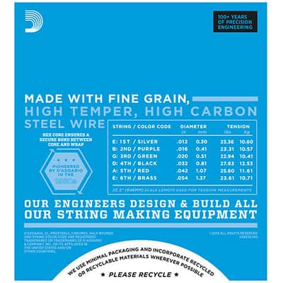 D'Addario EXL145 Nickel Wound .012-054 image 2