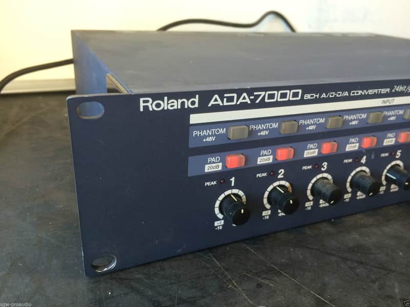 Roland ADA-7000 8 Channel AD DA converter 24bit 96kHz ADA - VM