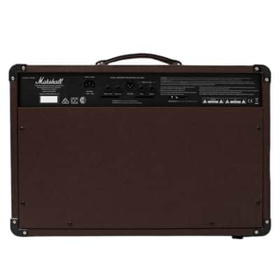 Marshall AS50D 50-Watt 2x8" - 2-Channel Acoustic Combo Guitar Amplifier - Brown image 2