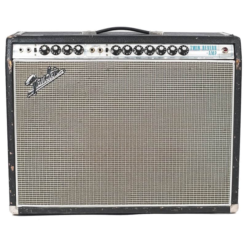 Fender Twin Reverb "Drip Edge" 2-Channel 100-Watt 2x12" Guitar Combo 1968 - 1969 image 1