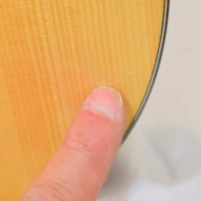 Eastman E10P Parlor Acoustic Guitar with Soundhole Pickup, Natural image 7