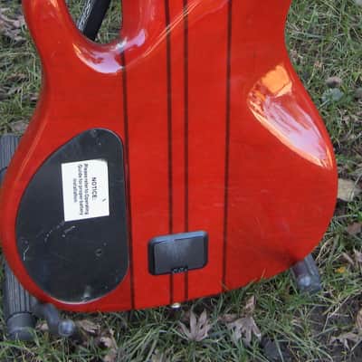 Peavey TL-6 Neck Thru  Red image 7