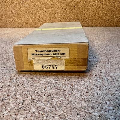 Vintage 1969/70 Sennheiser MD 211 N  - Dynamic Microphone – Serviced – Warranty imagen 8