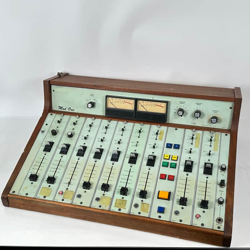 1975 UREI UA Mod One Stereo Recording Console - Sidecar Mixer w/ B11178 Input Transformers image 1