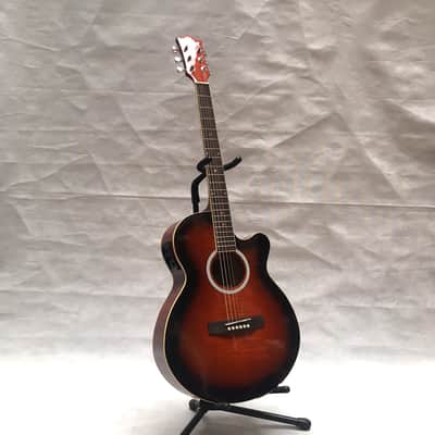 Starsun DRW9716EQ Sunburst electro acoustic guitar image 1