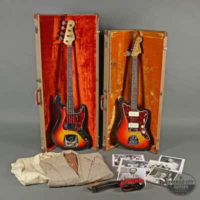 1960 Fender Jazzmaster & 1964 Fender Jazz Bass (Slim Dossey Collection) [*Video] image 1