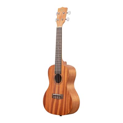 Kala KA-15C Satin Mahogany Concert Ukulele Bundle with Gig Bag, Tuner, Strap, and Aquila Strings image 6
