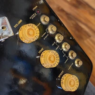 The Effender - 1984 Cort Effector Explorer with Fender Roasted Neck image 11