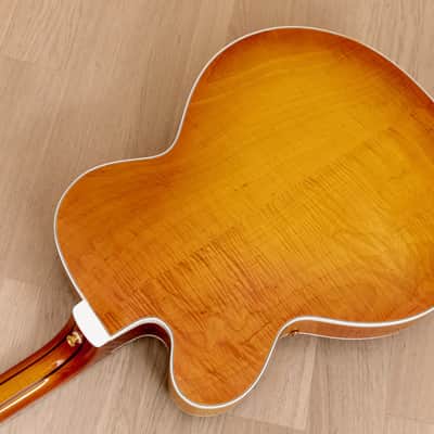 2005 Heritage Golden Eagle Archtop Guitar Sunburst w/ Benedetto Pickup, Kalamazoo USA image 17