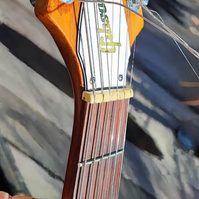 Vintage Gibson Flying V '75 natural finish image 9