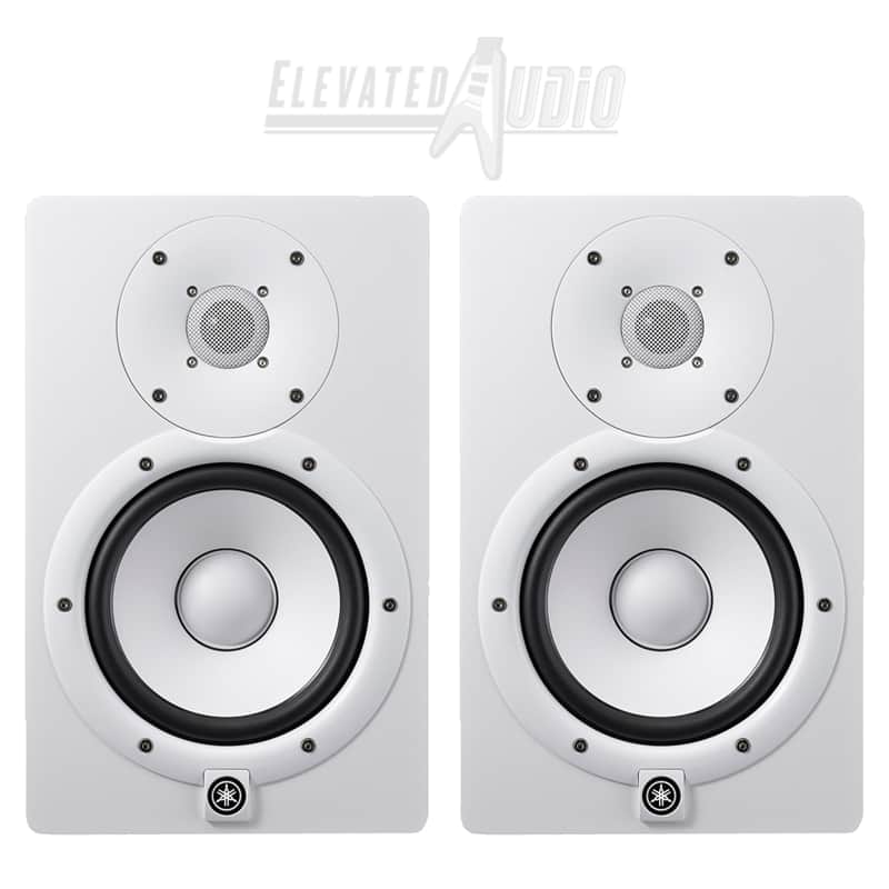 Yamaha HS7W Powered Monitor Pair [White],  Brand New, Full Warranty, In Stock. Buy @  CAs #1 Dealer! image 1