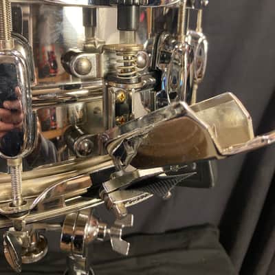 Tama - 5x14" 10-Lug Steel Snare Drum 1980s Chrome image 10