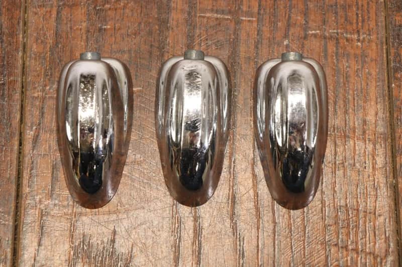 Unbranded Chrome Tom Drum Lugs 3pk image 1