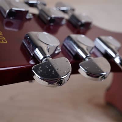 Edwards E-SA-125LTS Semi-Hollow Body With Bigsby MIJ 2013 Cherry Red Japan w/ Bag image 19