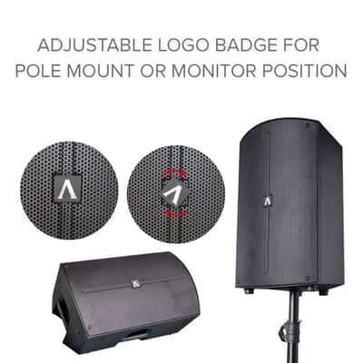 2 Avante Audio A10X 1000w 10" Active DJ PA Speakers+Stands+Microphone+Headphones image 2