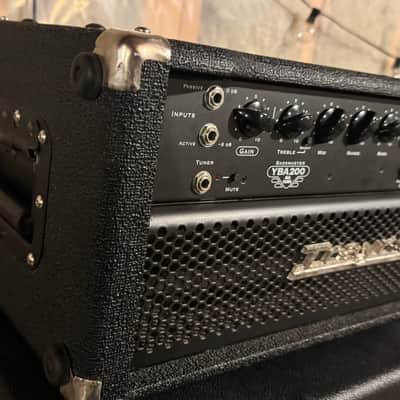 Traynor YBA200-2 200-Watt All Tube Bass Amp Head 2010s - Black image 3