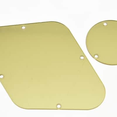 Gold Mirror Rear Control Switch Plate Back Plate Cavity Cover image 2