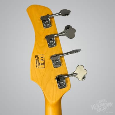 Sire Marcus Miller V6-4 String Bass Guitar, Maple Fingerboard, Ocean Turquoise Blue image 8