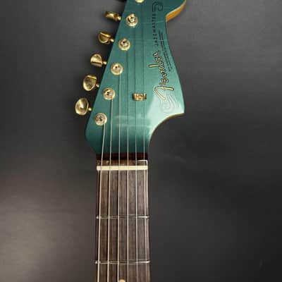 Fender Custom Shop 1962 Jazzmaster Deluxe Closet Classic - Sherwood Green Metallic w/ Gold Hardware image 5