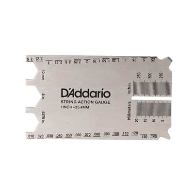 D'Addario String Height Gauge Guitar Setup Tool image 1