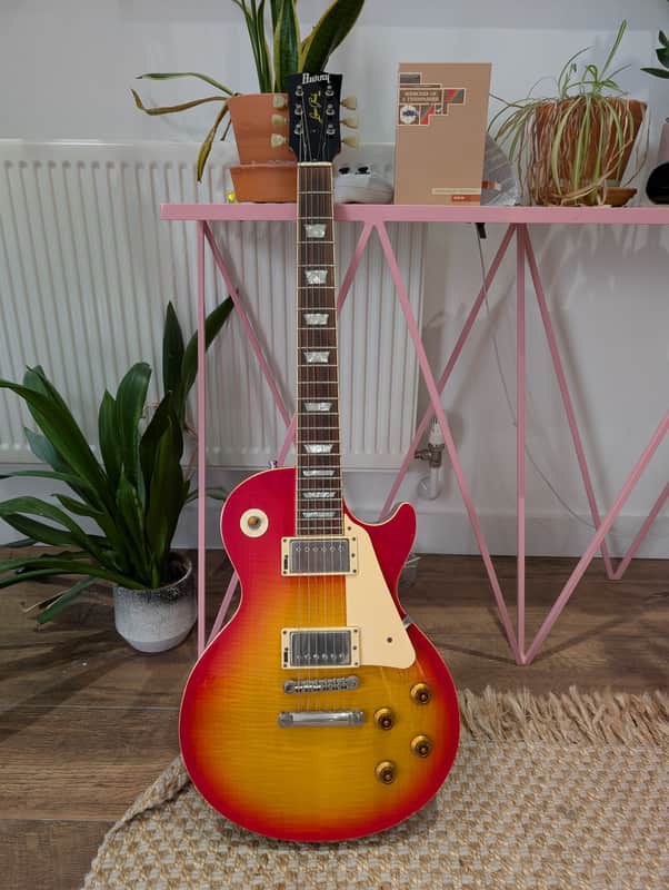 Burny Les Paul RLG 1980-1989 - Cherry image 1