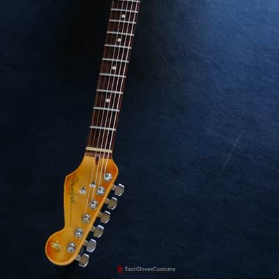 Fender Stratocaster Vintage White Made in USA Aged Relic image 12