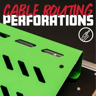 Gator Cases GPB-BAK-GR Large Aluminum Pedal Board with Carry Bag (Green) image 5