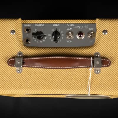 EC Vibro Champ Eric Clapton Signature - Tweed | USA Custom Handwired 5 Watt 1x8'' Guitar Tube Combo Amp Tremolo Power Attenuator image 7