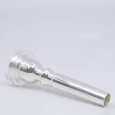 ACB 5CS Trumpet Mouthpiece with Clear Acrylic Rim - Silver/Acrylic image 2