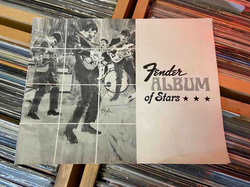 Fender Album of the Stars catalogue book Hendrix, Bob Dylan image 1