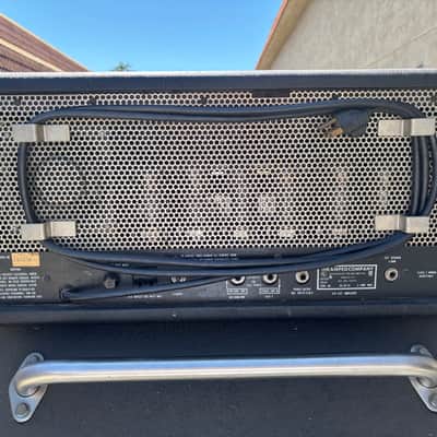Ampeg SVT "Curved Line" 300-Watt Tube Bass Amp Head V9 WITH Ampeg SVT-810E Classic Series 8 x 10-inch 800-watt Extension Cabinet 1975-1979 image 4