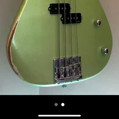 P Bass  BODY RELIC nitro lacquer ALDERwood Back routed YOUR CHOICE ofCOLOR  by JVGuitars ORDER YOURS image 1