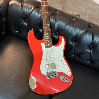 MJT Custom Suhr pickups Stratocaster 2017-2021 - Red image 5