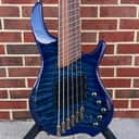 Dingwall Combustion 6, 3x Pickups, Indigoburst, Pau Ferro Fretboard, Dingwall Gig Bag