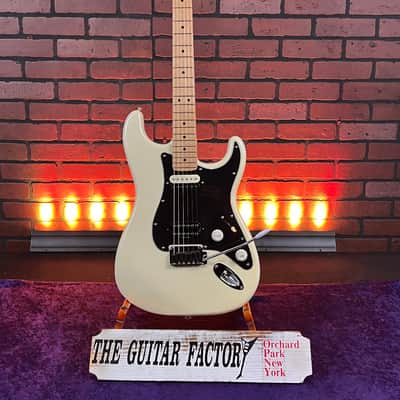2019 Squier Contemporary Stratocaster HH, Maple Fingerboard, Pearl White w/ Duncan and Locking Tuners image 1