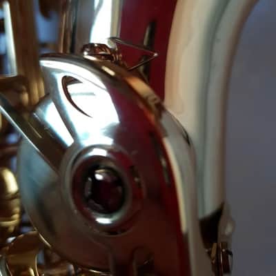 Alto Saxophone Eb Sax in Gold Lacquer with Hard Case- Intermusic Full Outfit~ image 10