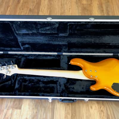Moollon B524  Custom 5 String Bass guitar -  P precision style w Original Case image 2