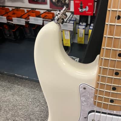 Fender Standard Stratocaster with Maple Fretboard 1998 - 2005 - Arctic White image 10