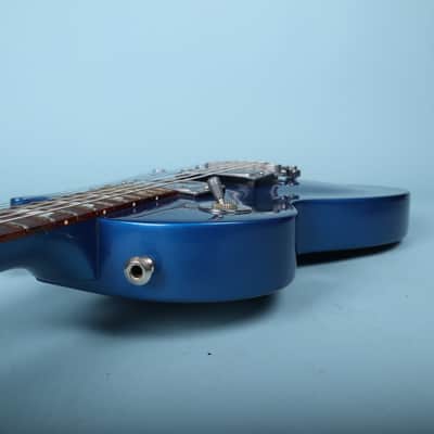 2004 Studio Limited Platinum Sapphire Blue Electric Guitar *Headstock Repair* image 11