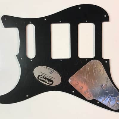 WD Music Custom Ordered Stratocaster 3-Ply Pickguard - Black image 4