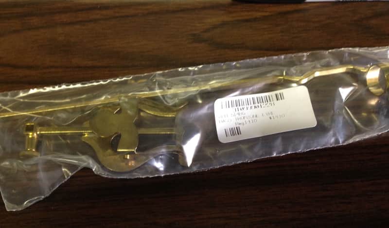 American Plating 514BG 2-Piece Brass Bass Trombone Lyre BETTER PRICE MULTIPLE PIECES image 1
