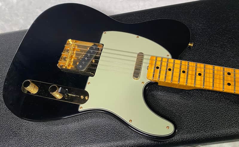 NEW! Fender Custom Shop Flamethrower Telecaster - NOS - Modern Specs - Texas Special Pick-Ups - AAAA Flamed Neck - Black Finish - Gold Hardware - Authorized Dealer - 7.45lbs - G07166 image 1