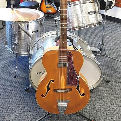 Vintage 1950's Kay Archtop Electric Guitar! Mini Humbucker Pickup! RETROLICIOUS!!! image 2