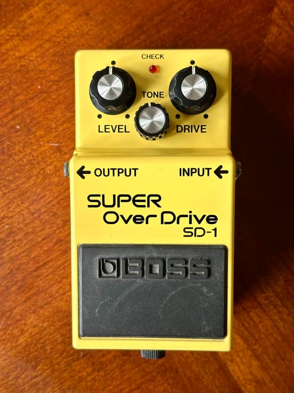 Boss Super Overdrive SD-1 Analogman TS808 Mod 2004